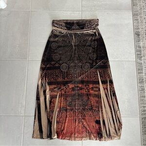 Siren Lily Boho Maxi Skirt